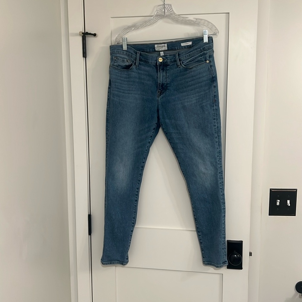 Frame Les Garçons Skinny Jeans in Bixby